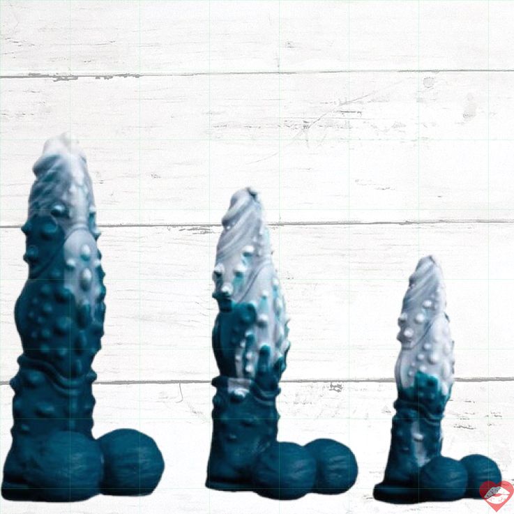 Soft Ice Dragon Dildo Gai Nhọn Fantasy Kích Thích Mạnh Siêu Mềm