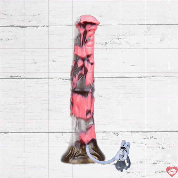 Dildo Ngựa Khổng Lồ 30cm Phun Nước Silicone Bùng Nổ