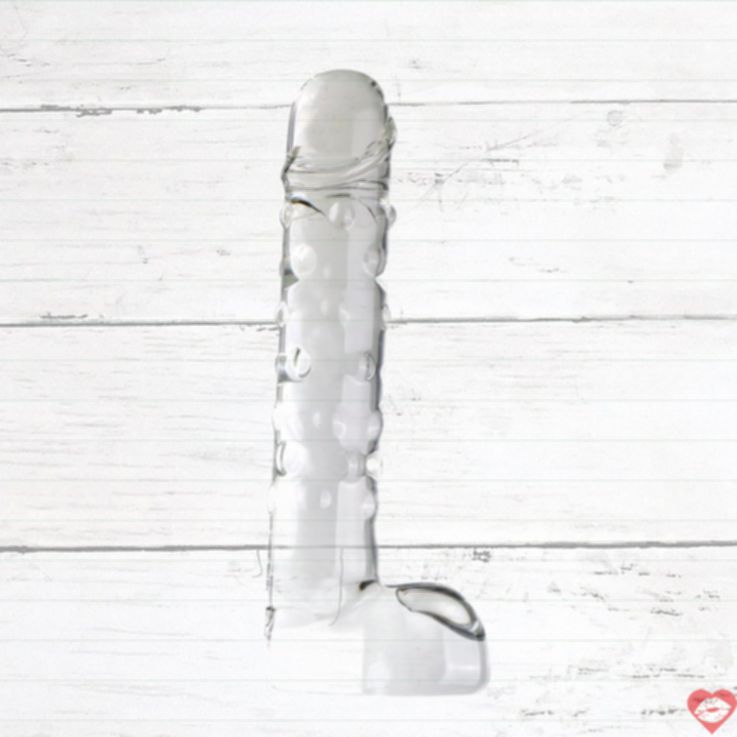 Dildo Kính 5 Inch Bền Chắc Chèn Sâu An Toàn