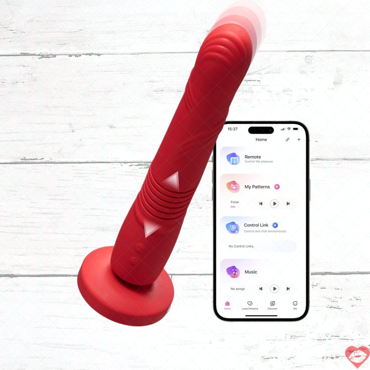 Lovense Gravity app thrust rung tự động dildo