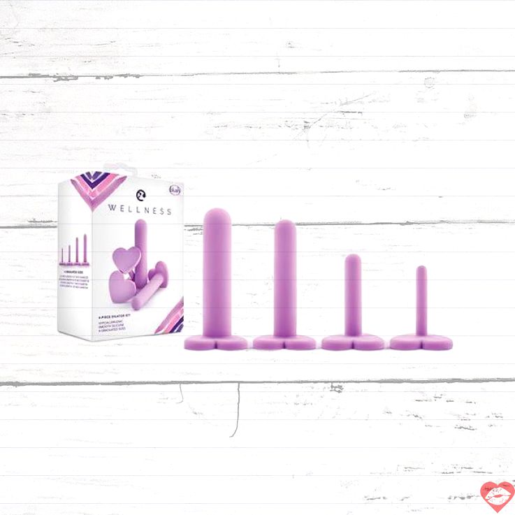 Blush Dilator Kit Silicone 4 Kích Cỡ Giãn Nở An Toàn 