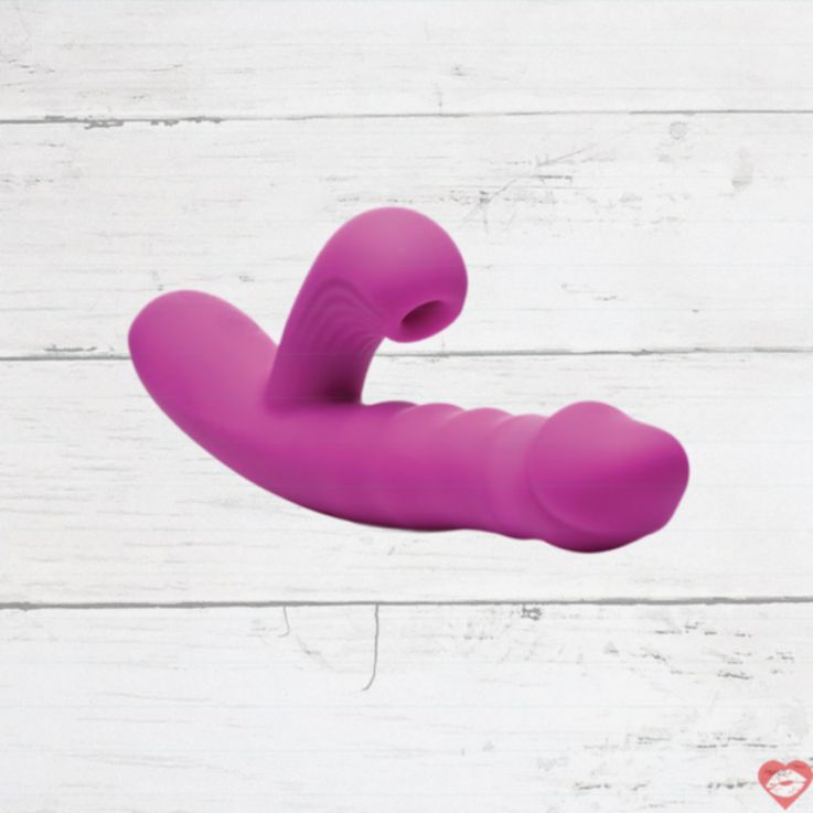 Bang Rabbit Thrust Suck G-Spot Rung Thỏ Đỉnh Cao Kép 