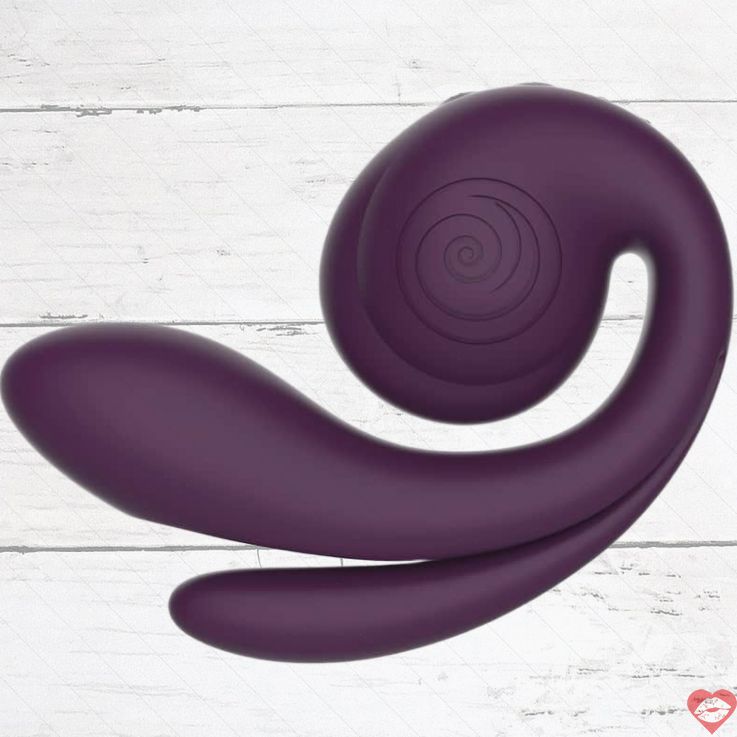 SVibe Gizi Pro Tím Sóng Ba Đầu Ốc Sên Rung Đỉnh Cao Thăng Hoa