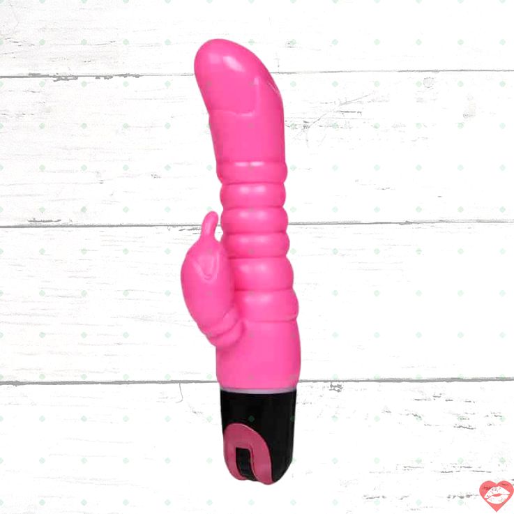 Baile Rabbit Vibe Hồng Đôi Đầu 22cm