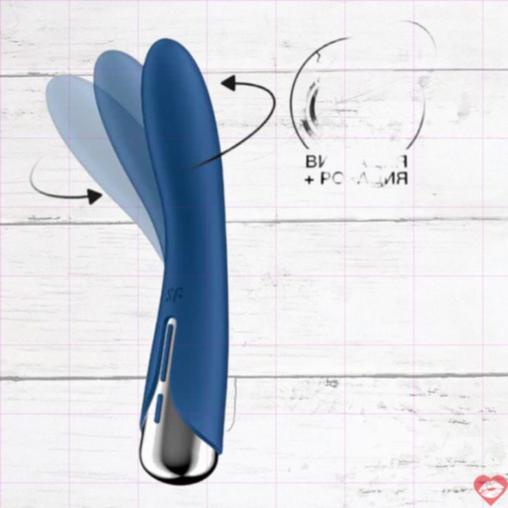 Satisfyer Spinning 1 G-Xanh Rung Xoay Siêu Thích
