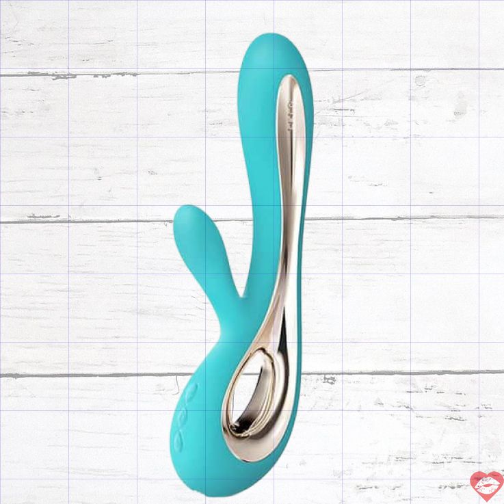 Lelo Soraya 2 rabbit vibrator xanh ngọc silicone cao cấp