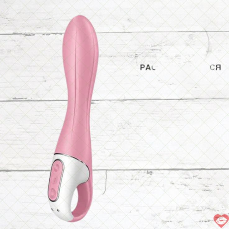 Satisfyer Air Pump 2 Vibrator Hồng Nở 21cm Mạnh