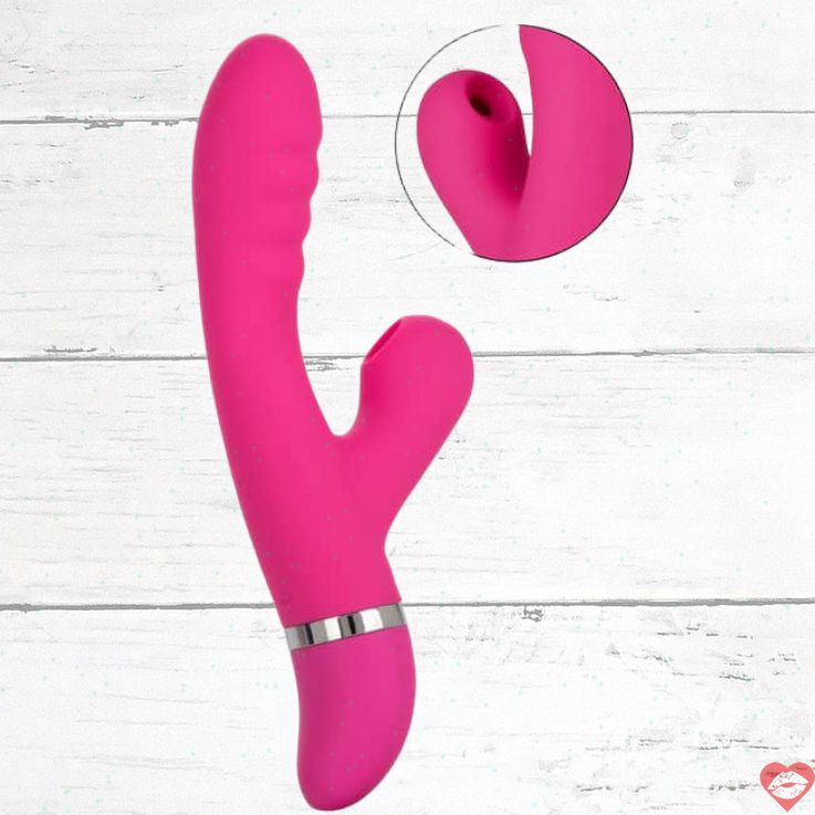 CalExotics Pucker Rabbit Hút Hồng Foreplay Frenzy Siêu Mút 