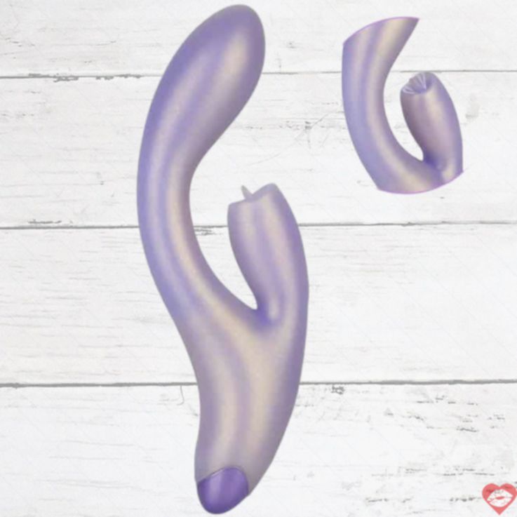 CalExotics G-Love G-Kiss Tím Rabbit Lưỡi Động Sướng 