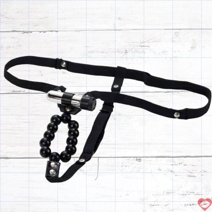 CalExotics Thong Rung Hạt Đen Gợi Cảm Hấp Dẫn 
