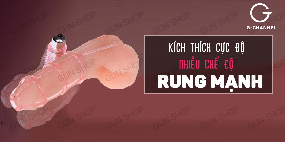  Giá sỉ Bao cao su đôn dên tăng kích thước lưới rung Sweet Case hàng mới về