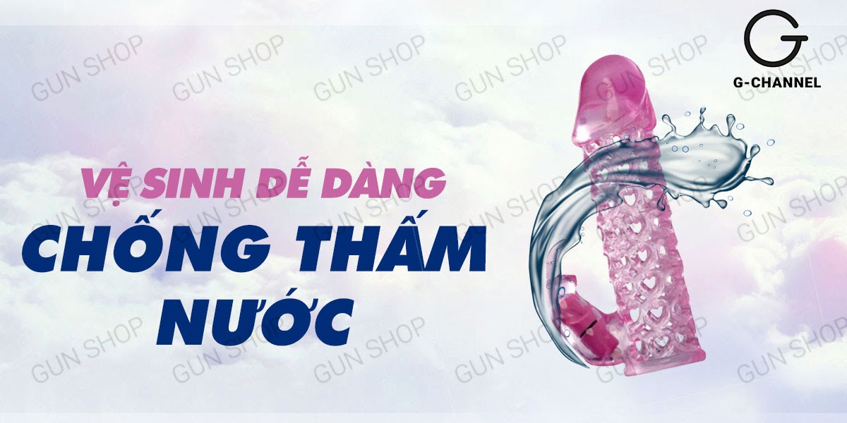  Địa chỉ bán Bao cao su đôn dên tăng kích thước có rung Baile Hoa hồng chính hãng