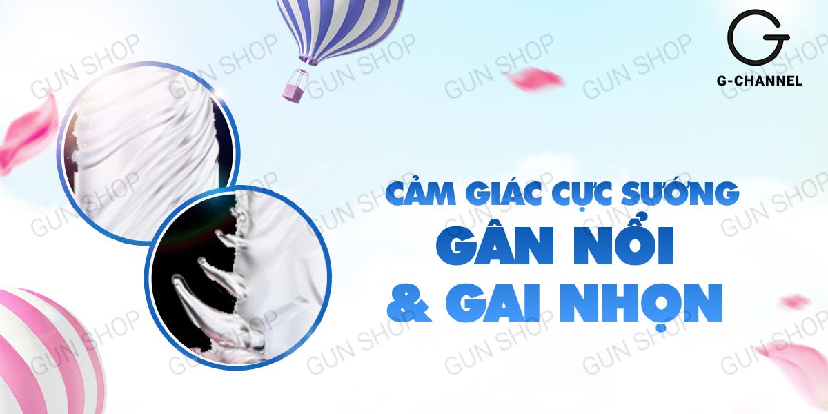  Shop bán Bao cao su đôn dên rung Sleeve Cock Ring loại tốt