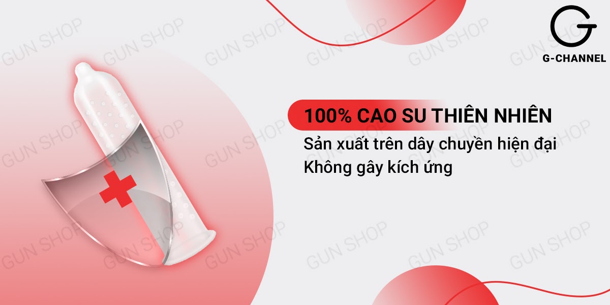  Review Bao cao su Liebe - Gai nổi lớn - Hộp 12 cái cao cấp