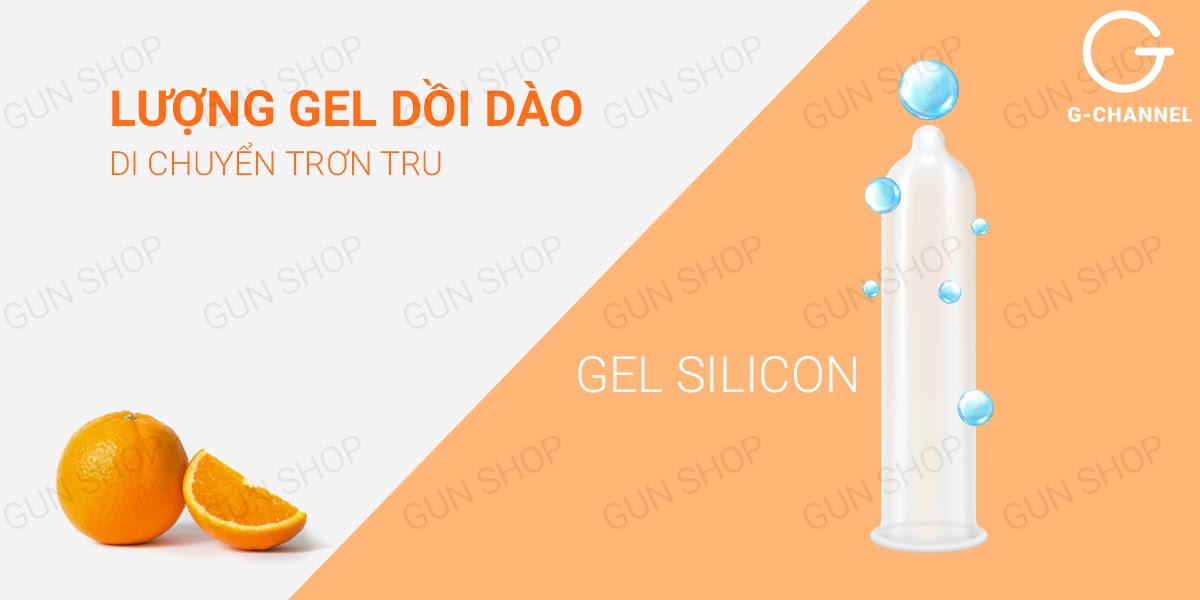  Bán Bao cao su Nakanishi - Siêu mỏng 0.03mm - Hương cam - Hộp 4 cái loại tốt