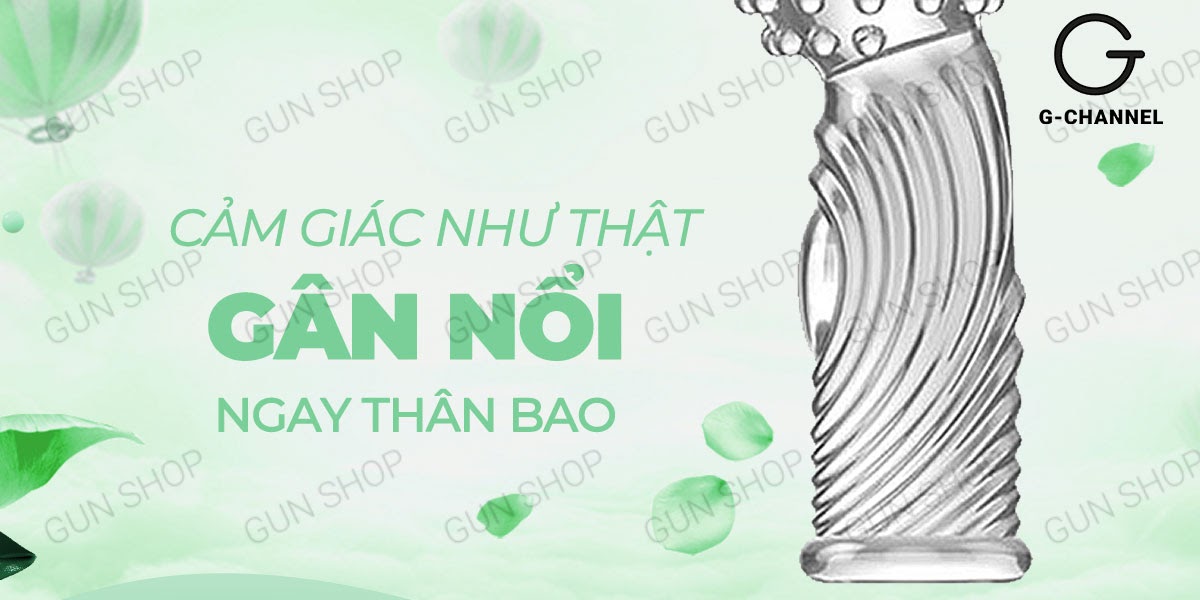  Phân phối Bao cao su ngón tay Aichao G-spot 3 - Gai nổi lớn - Hộp 1 loại tốt