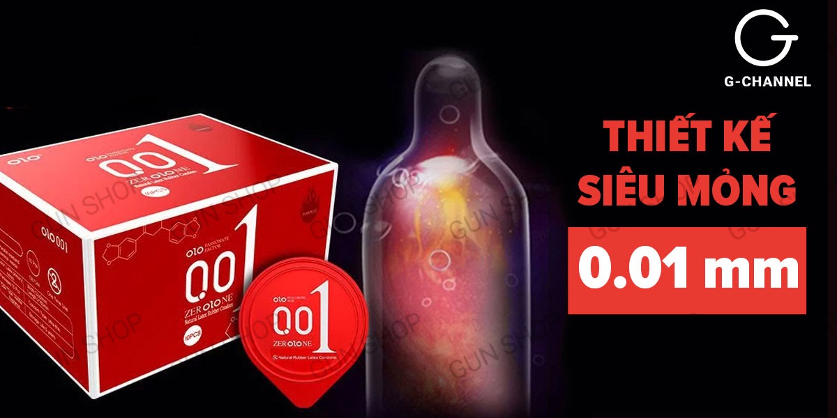  Bán Bao cao su OLO 0.01 Đỏ - Siêu mỏng nóng ấm - Hộp 10 cái có tốt không?