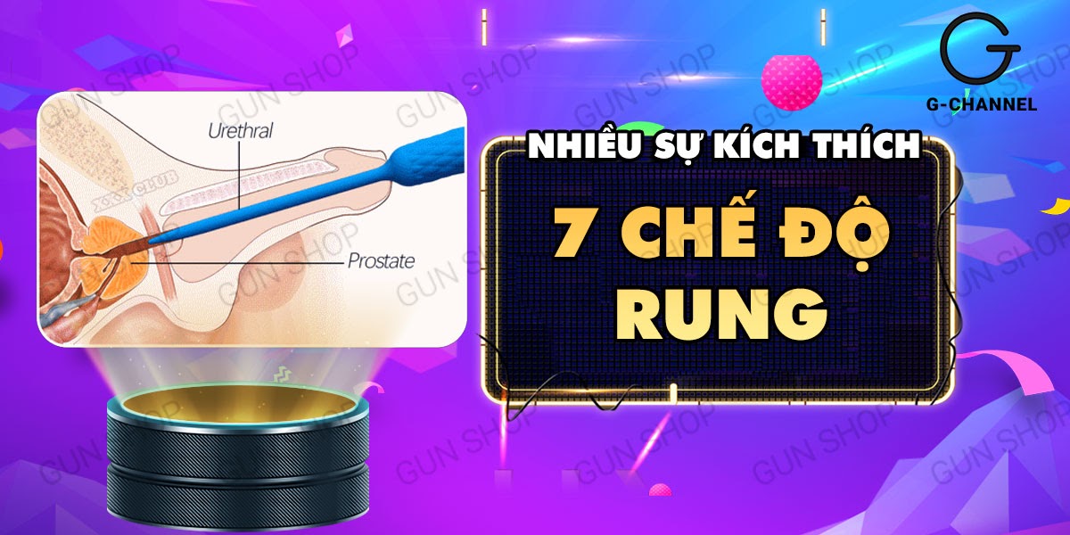  So sánh Que rung kích thích niệu đạo cho nam 7 chế độ rung pin - Leten giá rẻ