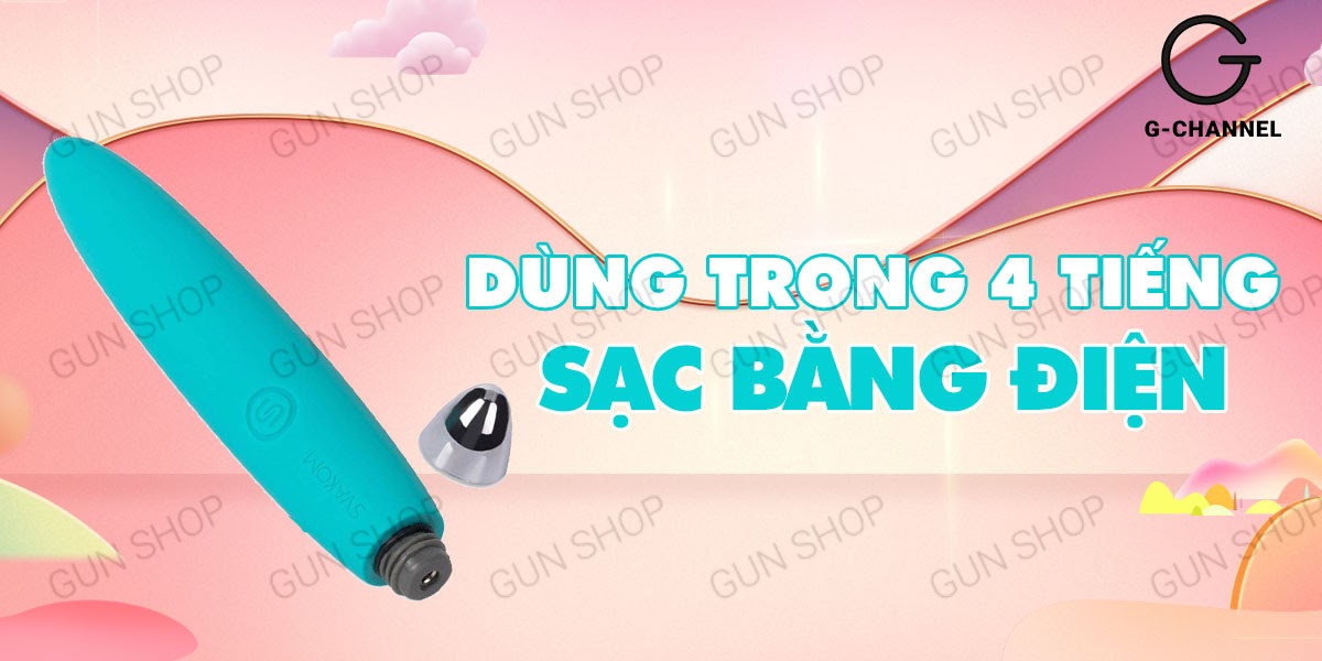  Bỏ sỉ Que rung nhỏ gọn sạc điện rung mạnh - Svakom Daisy hàng mới về