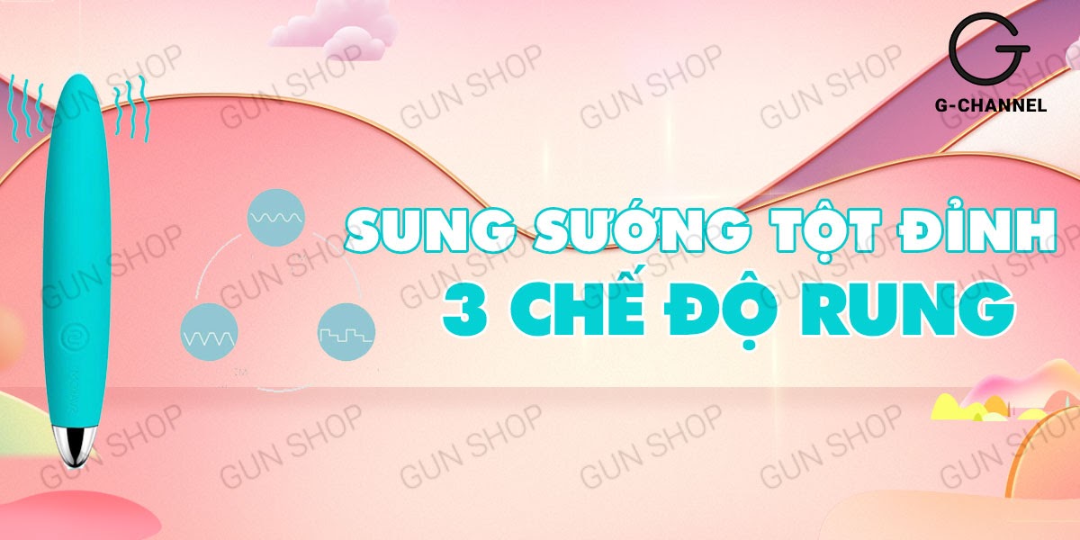  Bỏ sỉ Que rung nhỏ gọn sạc điện rung mạnh - Svakom Daisy hàng mới về