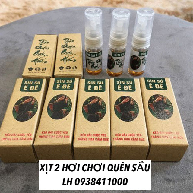  Thông tin Sìn sú dân tộc Ê Đê chính hãng dạng xịt kéo dài thời gian quan hệ chai nhỏ 5ml hàng mới về