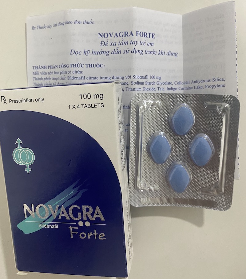  Kho sỉ Thuốc Novagra Forte 100mg cương dương Ấn Độ chống xuất tinh sớm tăng sinh lý hàng xách tay