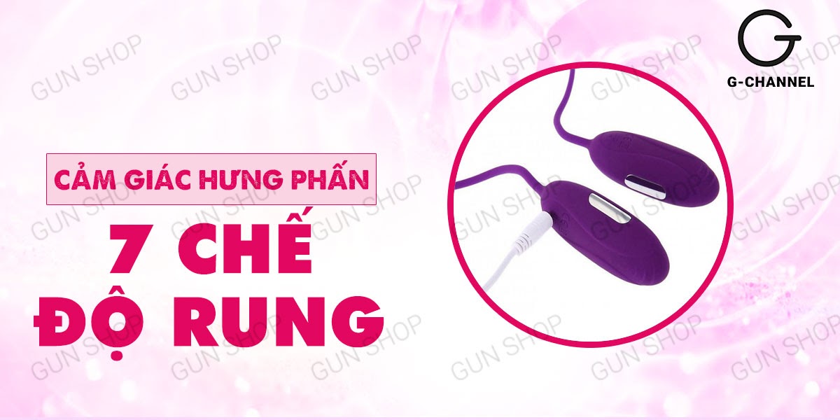  Nhập sỉ Trứng rung 2 đầu sạc điện - Aphojoy hàng xách tay