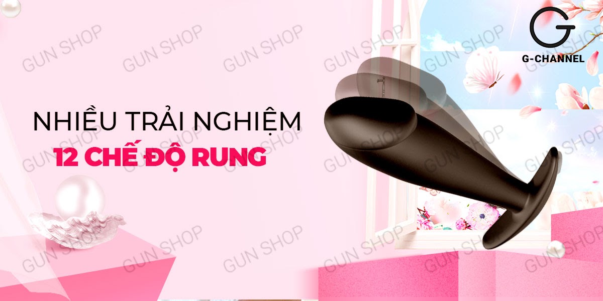  Shop bán Trứng rung hậu môn rung mạnh chống nước pin - Pretty Love Butt Plug nhập khẩu