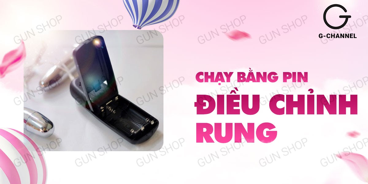  Phân phối Trứng rung tình yêu inox 2 đầu cao cấp - Baile Double Bullets Hot mới nhất